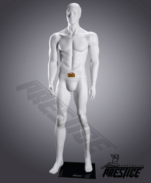 مانکن مردانه سفید مدل pm 300