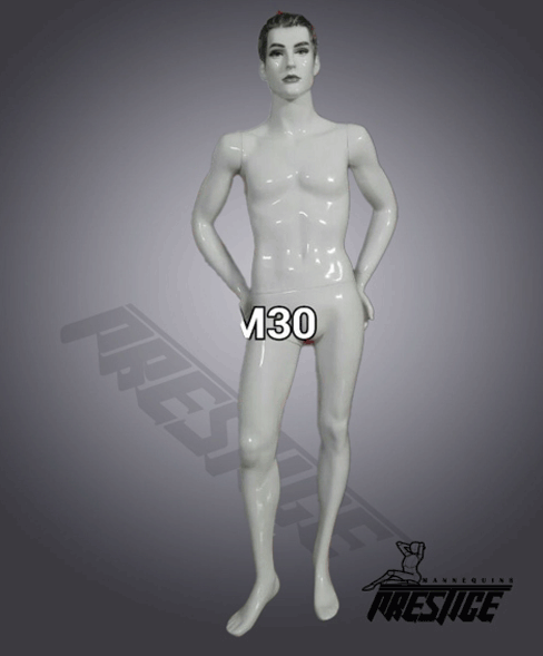 مانکن مردانه سفید مدل pm 310