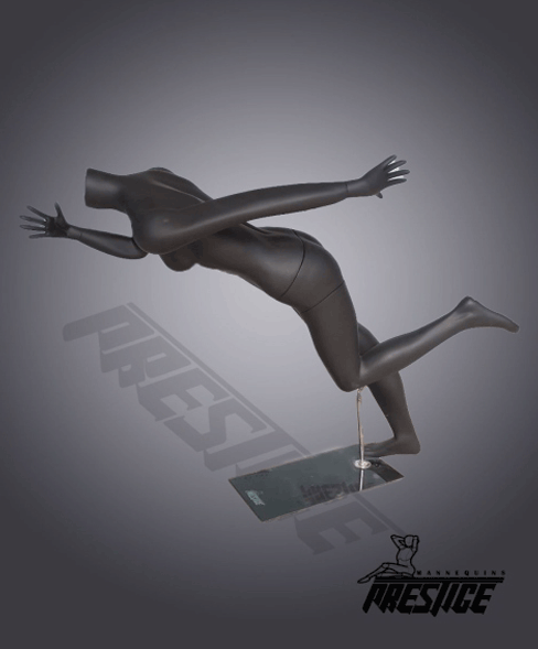 مانکن زنانه ورزشی دونده مشکی مدل v 770